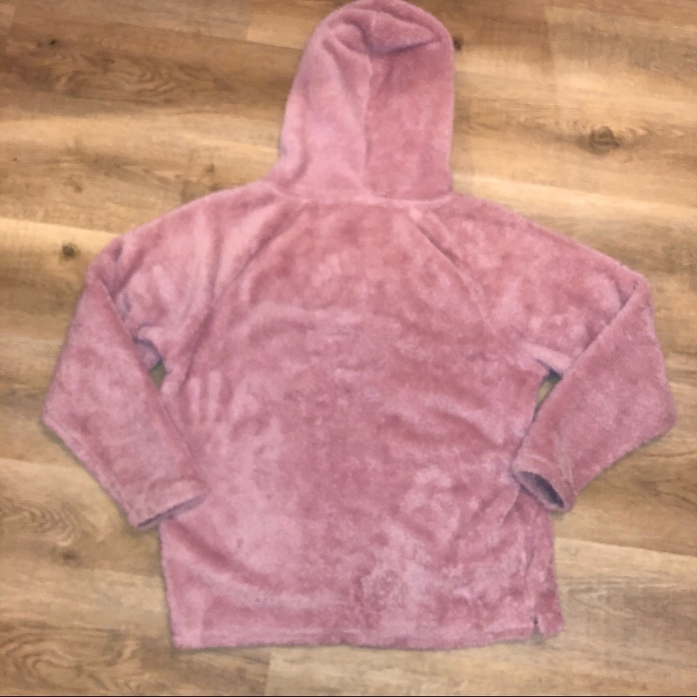 Pink teddy half-zip pullover - Picture 5 of 5